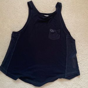 Gilly Hicks navy tank top
